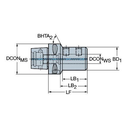 C6-391.27-32.075 U-DRILLADAPTOR