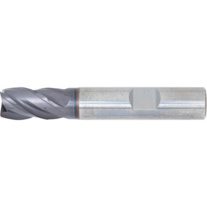 5534, End Mill, Regular, Weldon Flat Shank, 12mm, Carbide, FIREX©