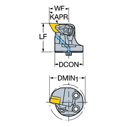 570-DDUNL-40-15 HEAD FOR TURNING