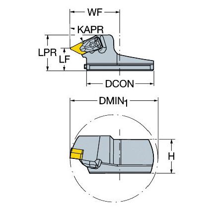 570-DDXNR-80-15 HEAD FOR TURNING