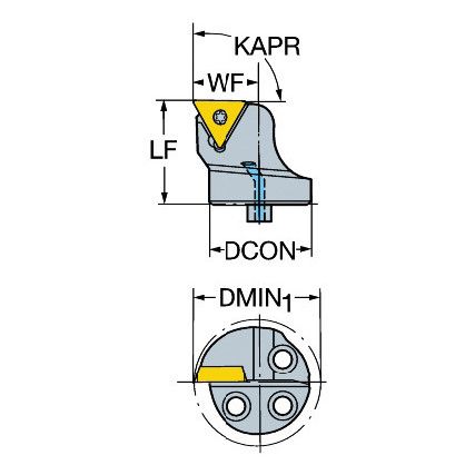 570-STFCR-40-16 HEAD FOR TURNING