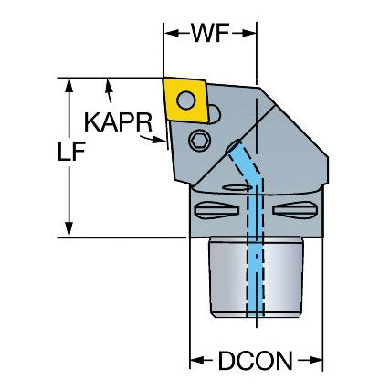 C6-PCLNL-45065-12 CUTTING UNIT FOR TURNING