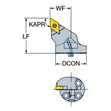 TR-SL-D13JCL-32HP-X COROTURN TR HEAD