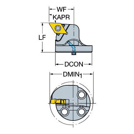 TR-SL-D13UCL-40HP37 COROTURN TR HEAD