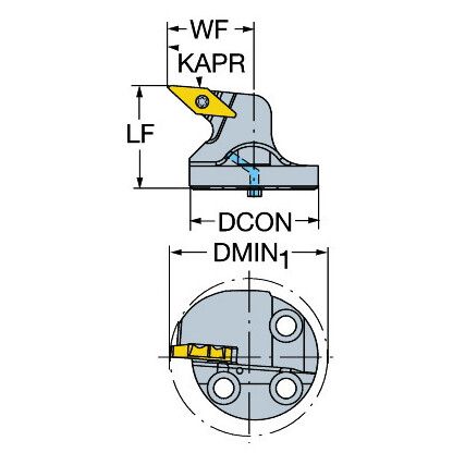 TR-SL-V13LBL-32 COROTURN TR HEAD