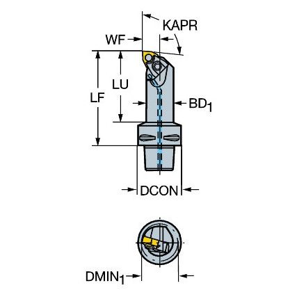 C4-MWLNL-17090-06M1 T-MAX P CUTTING UNIT