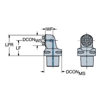 C4-570-32RF COROTURN SL ADAPTOR