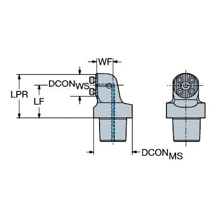 C4-570-32RF-T COROTURN SL ADAPTOR