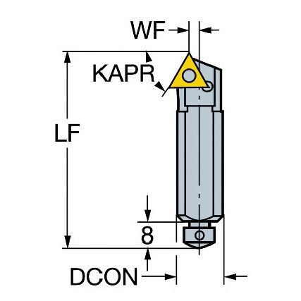 L140.0-16-11 COROTURN 107 CARTRIDGE