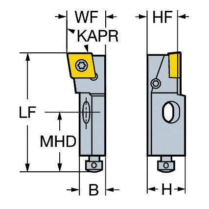 SCFCL 08CA-06 COROTURN 107 CARTRIDGE