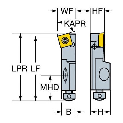 SSKCR 16CA-12 COROTURN 107 CARTRIDGE