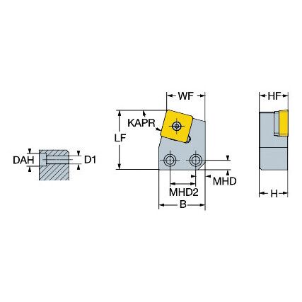 SSRCL40CX-38 COROTURN 107 CARTRIDGE