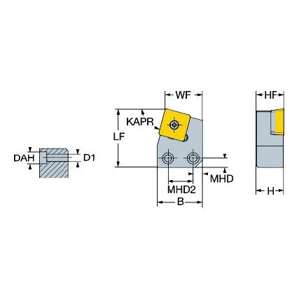 SSRCR40CX-38 COROTURN 107 CARTRIDGE