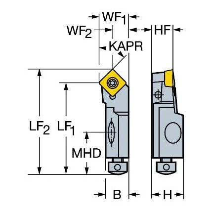 SSSCR 12CA-12 COROTURN 107 CARTRIDGE