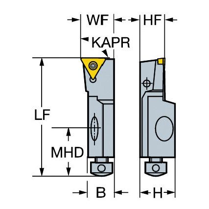 STFCR 10CA-11-B1 COROTURN 107 CARTRIDGE