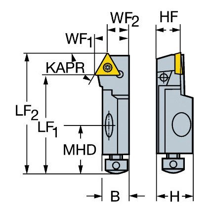 STSCR 10CA-11-B1 COROTURN 107 CARTRIDGE