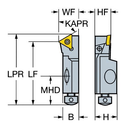 STWCR 10CA-11-B1 COROTURN 107 CARTRIDGE