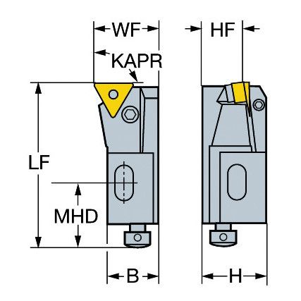 PTFNL 12CA-16 T-MAX P CARTRIDGE FOR TURNING