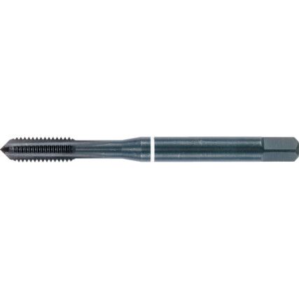 E252, Machine Tap, M10 x 1.5mm, Straight Flute, Powdered Metal Cobalt High Speed Steel, Steam Tempered