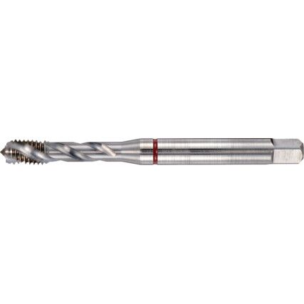 E260, Machine Tap, M4 x 0.7mm, Spiral Flute, Powdered Metal Cobalt High Speed Steel, Bright