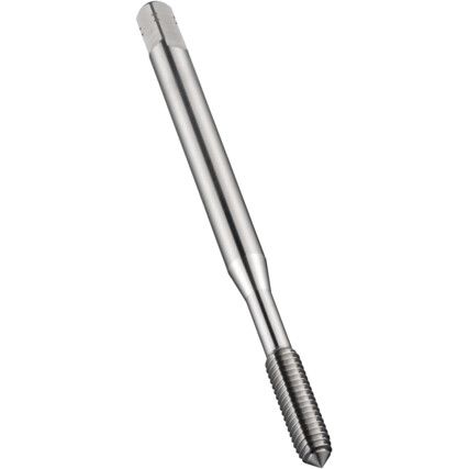 E291, Machine Tap, M4 x 0.7mm,  Metric Coarse, Fluteless, Cobalt High Speed Steel, Bright