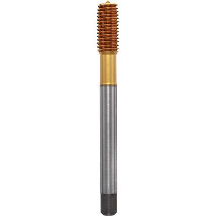 E292, Machine Tap, M12 x 1.75mm,  Metric Coarse, Fluteless, Cobalt High Speed Steel, TiN