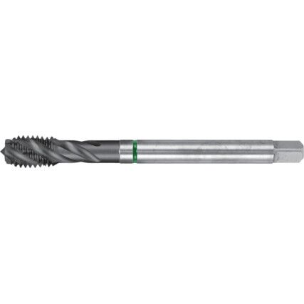 E474, Machine Tap, M5 x 0.8mm, Spiral Flute, Powdered Metal Cobalt High Speed Steel, Super B