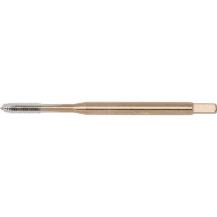 EP006H, Machine Tap, M3 x 0.5mm, Spiral Point, Powdered Metal Cobalt High Speed Steel, Bright