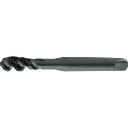 EX31, Machine Tap, No.8 x 36 UNF, Spiral Flute, Powdered Metal Cobalt High Speed Steel, Steam Tempered