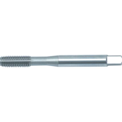 Machine Tap, M2.5 x 0.45mm, Metric Coarse, Fluteless, Vanadium High Speed Steel, Bright