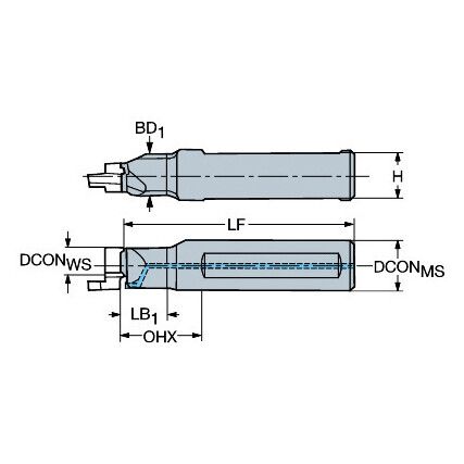 MB-A16-05-09R-HP COROCUT ADAPTOR