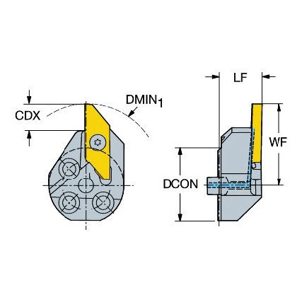 570-32L-SMAL3 COROCUT SHANK TOOL