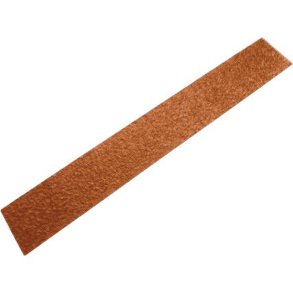 Coated Strips Roll, 30 x 195mm, Aluminium Oxide, P120, Hook & Loop