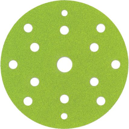 1550 15 Hole Disc 150mm, P120, Pack of 50