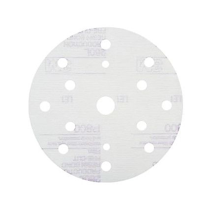 260L, Coated Disc Pack, 51099, 150mm, Aluminium Oxide, P800, Hookit™, 50 Pack