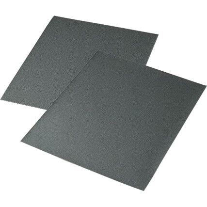 734, Coated Sheet, 230 x 280mm, Silicon Carbide, P80, Wet & Dry