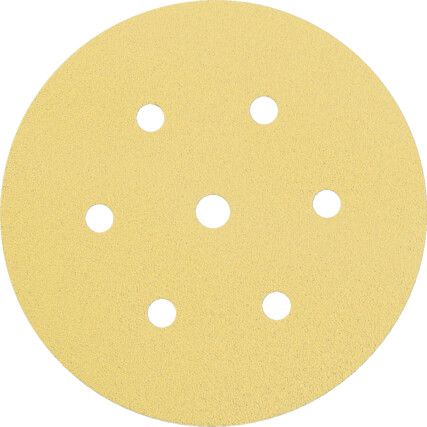 1944 Siaone Discs 150mm P80 7-Hole Gold-Yellow (PK-50)