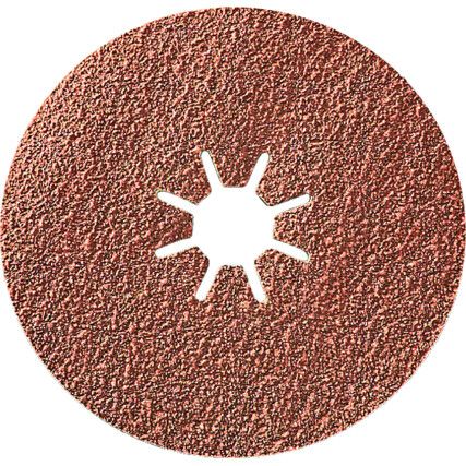 4961 sialoX Fibre Discs 115mm P24 Red-Brown (PK-25)