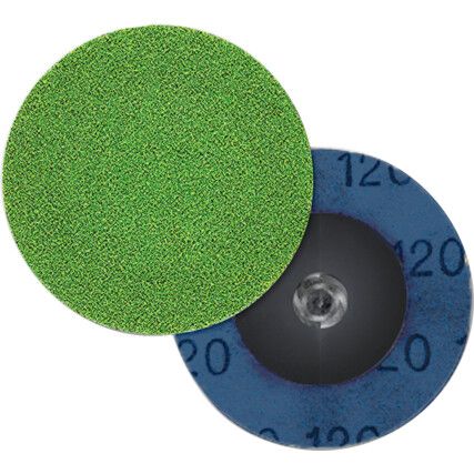 2511 Siafix Discs 25mm P80 No Holes Green (PK-100)