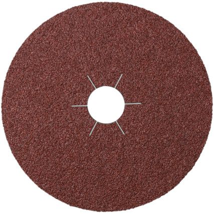 11015 CS 561 Aluminium Oxide Fibre Discs 125x22mm P60