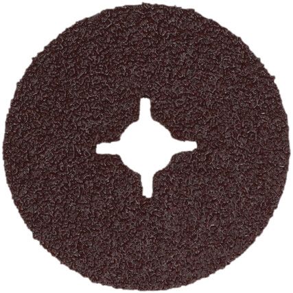 F100 FIBRE DISC 125X22mm GRIT 24(PK-25)