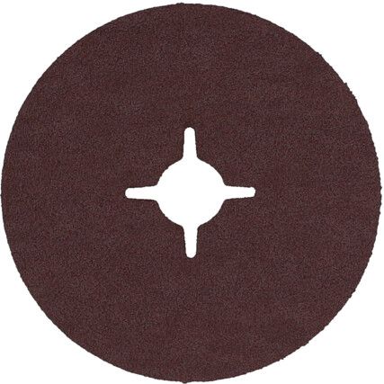 F100 FIBRE DISC 125X22mm GRIT 80(PK-25)