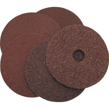 Coated Disc Pack, 115mm, Aluminium Oxide, P24-P120, 25 Pack