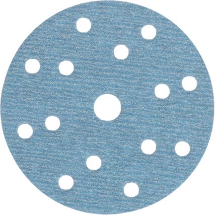 150mm A975 15 HOLE P220 VELCRO BACKED DISC (PK-100)