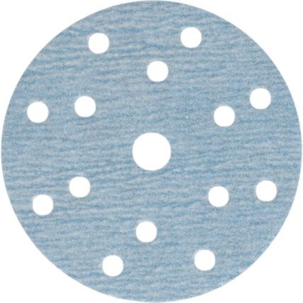 150mm A975 15 HOLE P280 VELCRO BACKED DISC (PK-100)