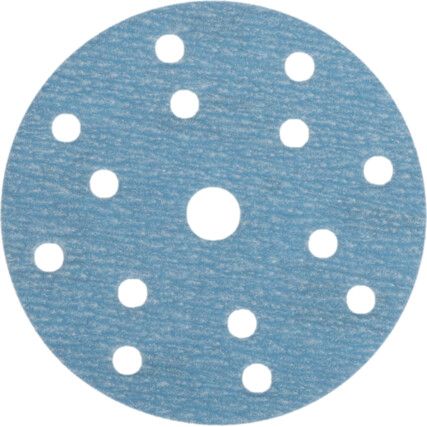 150MM A975 15 HOLE P320 VELCRO BACKED DISC (PK-100)