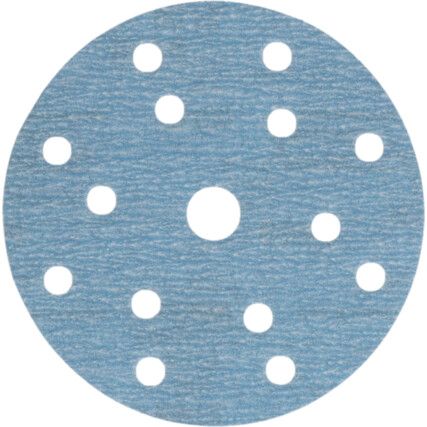 150MM A975 15 HOLE P400 VELCRO BACKED DISC (PK-100)