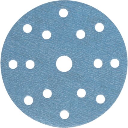 150mm A975 15 HOLE P600 VELCRO BACKED DISC (PK-100)