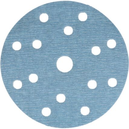 150mm A975 15 HOLE P800 VELCRO BACKED DISC (PK-100)