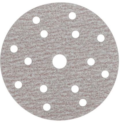 150mm A275 15 HOLE P120 VELCTRO BACKED DISC (PK-100)